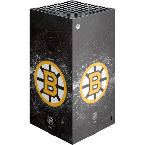 NHL Boston Bruins Iced XBox Series X Digital Edition Console Skin